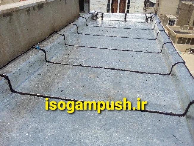 نصب ایزوگام خرپشته